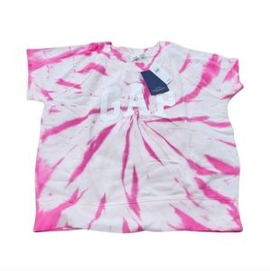 NWT Gap Factory Tie Dye Pocket Cropped T-shirt | Size M
